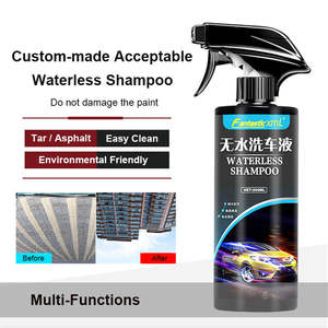 500ml water less car wash liquid <b>spray</b> high gloss solution cleaner coating XML private <b>label</b> custom fast clean spots <b>remove</b> - Product Image 2