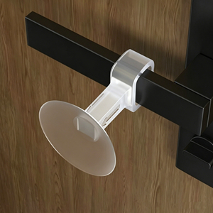 Silicone Non-Punch Silent Anti-Collision <b>Door</b> Handle Stopper, Wall <b>Protector</b> Impact Buffer Pad - Product Image 4