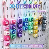 Accessoires de clavier mécanique DIY à personnaliser : lettres 3D imprimées, assemblées en une seule pièce, pour vente en gros