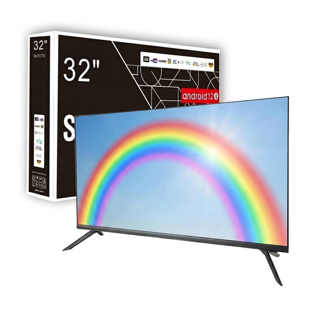 Best Price Factory Direct 32 43 50 55 Inch Smart Android LED TV DVB-T2 Digital Analog TV Flat Screen Supplier