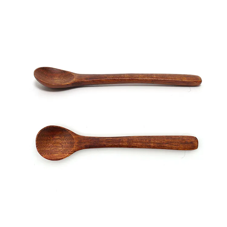 Wooden Home Kitchen Cooking Spoons Seasoning Honey Coffee Small Spoon