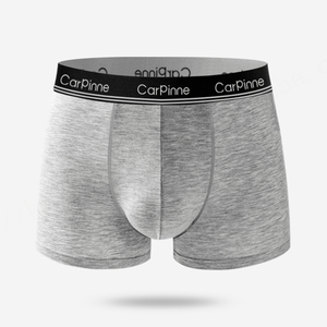 Ropa interior de tronco de pierna corta para hombres, Calzoncillos Bóxer cómodos elásticos de algodón para hombres con venta al por mayor - Product Image 2