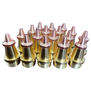 Boquilla de soldadura MIG de cobre puro de 6 mm con rosca para alimentación de alambre, punta de pistola de soldadura - Product Image 4