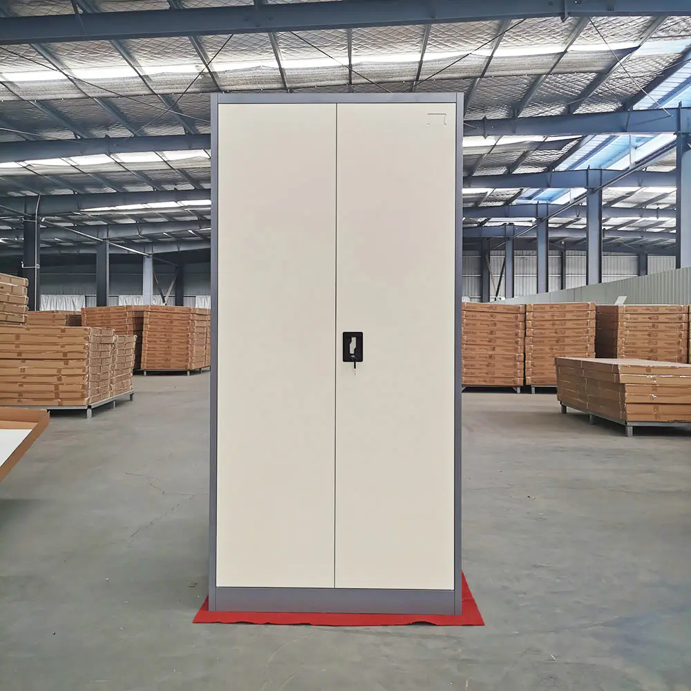 Vendita calda mobili per ufficio produttori di armadietti in metallo armadietto in metallo a 2 ante armadio classificatore in acciaio