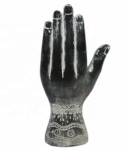 Statua in Resina di Antica Palmistiessa Mistica, Oggetto Religioso con Simboli Lineari, Scultura Decorativa per Arredamento Casa - Product Image 4