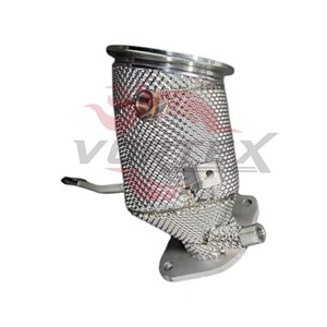 Tubo de escape con protección térmica Vortex compatible con Toyota GR Yaris 1.6 Turbo G16E-GTS Performance Racing Exhaust - Product Image 2