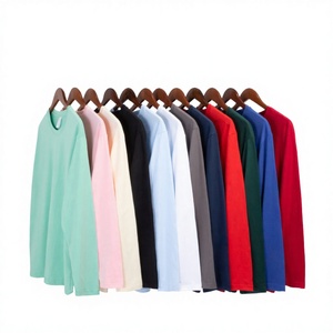 Camiseta de Manga Corta para Hombre, de Alta Calidad, 240 Gramos, 100% Algodón, Tejido Sólido, Formal, con Logotipo Personalizado - Product Image 3