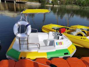 <span class=keywords><strong>Bateau</strong></span> gonflable pour enfants, pare-chocs transparent, pour bébé, à la mode - Product Image 3