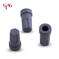 Bouchon en caoutchouc de haute qualité, 13mm, 20mm, 28mm, 32mm, gris, blanc, rouge, utilisation pour injection