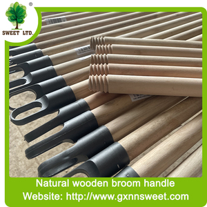 Balais à manche en bois en gros, manches de balai en bois, balais de nettoyage de sol pour la maison - Product Image 3