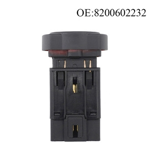 Controlador de Interruptor Automático 8200602232 para Renault 04-12, Interruptor de Luces de Emergencia y Destello de Advertencia - Product Image 3