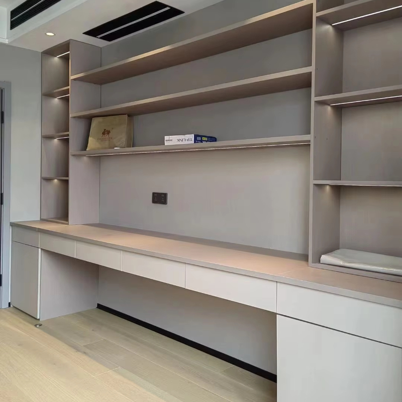 Whole house Customization Integrated Book Cabinet