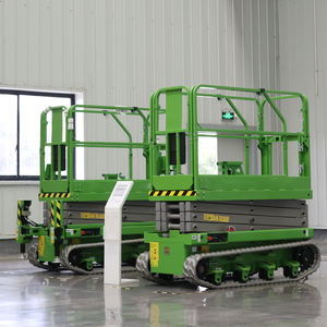 Elevador de tijera de plataforma hidráulica para vehículo móvil autopropulsado eléctrico CE e ISO de 4m, 6m, 8m, 10m, 12m, 14m, 16m, 18m - Product Image 1