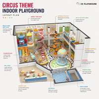 Alibaba - Centre de jeux pour enfants, aire de jeux souple amusante, labyrinthe intérieur, château de jeu, en plastique et bois, pour école et maison