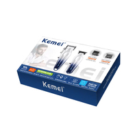 KEMEI-Tondeuse à cheveux professionnelle pour homme, rasoir sans fil rechargeable, Km-8529