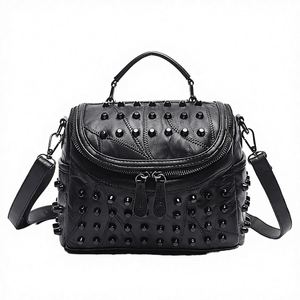 Wholesale Cotton Fabric Hand Woven Knitted Small Fresh <b>Sweet</b> Cute Cartoon Lamb Shoulder Messenger <b>Bag</b> Spring 2023 - Product Image 2