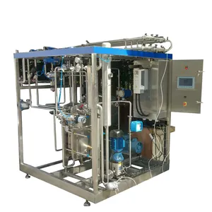 PLC auto control pasteurizer milk machine for dairy beverage production line