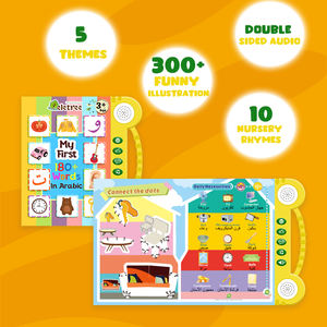 Cadeaux et jouets islamiques Machine d'apprentissage 108 mots livre interactif bébé jouets <span class=keywords><strong>pour</strong></span> Eid <span class=keywords><strong>arabe</strong></span> - Product Image 3