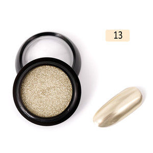 Polvo de Brillo para Uñas Aurora, Efecto Espejo, Color Sólido, Acrílico, Titanio, Galvanoplastia, Efecto Espejo Mágico, Arte de Uñas - Product Image 2