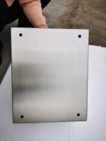 Nouvelle machine à brosser la tôle plate MUGOLD avec moteur de 2,25 kW pour le polissage finition satinée de l'acier inoxydable