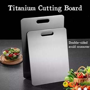 Tabla de Cortar de Titanio de Alta Calidad 2024, Tabla de Cortar de Acero Inoxidable 304 y Metal para Cocina, Venta al por Mayor - Product Image 4
