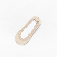 Chaussettes bateau en dentelle à pois en Nylon à peau Invisible et confortable à bas prix