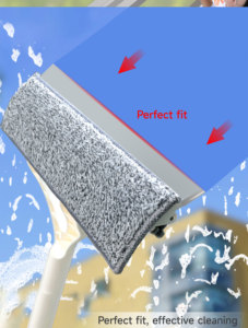 Brosses de sol de salle de bain en gros d'usine 3-en-1 avec <span class=keywords><strong>manche</strong></span> long réglable, essuie-glaces télescopiques en plastique pour nettoyage de fenêtres - Product Image 3