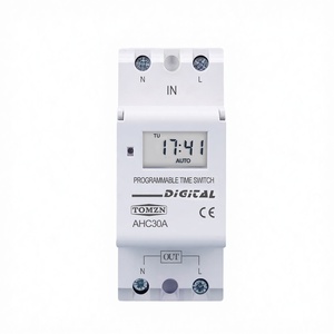 Minuteur micro-ordinateur <span class=keywords><strong>ANTIER</strong></span> THC-30 à prix d'usine |   Relais numérique programmable hebdomadaire/journalier IP21 220V 30A alimenté en courant alternatif - Product Image 4