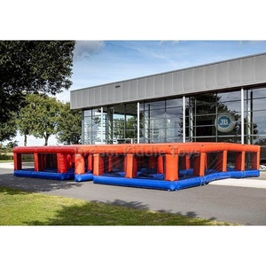 <span class=keywords><strong>Structure</strong></span> de labyrinthe <span class=keywords><strong>gonflable</strong></span> au laser en PVC de qualité commerciale Jeux de parc d'attractions Jeux gonflables de fête en plein air <span class=keywords><strong>Location</strong></span> avec souffleur - Product Image 6