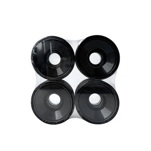 <span class=keywords><strong>Ruedas</strong></span> de <span class=keywords><strong>Longboard</strong></span> de Poliuretano (PU) de 69 x 55 mm, 80% de Rebote, SHR 78A, Doble Rocker, Color Negro, Acabado Pulido, Personalizadas para <span class=keywords><strong>Freeride</strong></span> y Descenso - Product Image 6