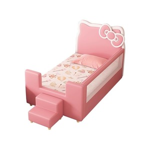 Letto Principessa Comodo per Bambine, Letto Hello Kitty per Bambini, Letto Componibile Allargato, Adatto per Camera <span class=keywords><strong>da</strong></span> Letto di Adulti e Casa - Product Image 5