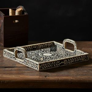 Plateau en acier inoxydable de qualité alimentaire, fabriqué en Inde, facile à manipuler, adapté aux cuisines, utilisation en gros, disponible à la vente - Product Image 2