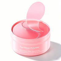 Plester Mata Hidrogel PDRN DNA Salmon Label Pribadi dengan Kafein, Niacinamide, Anti-Bengkak, dan Menghilangkan Lingkaran Hitam