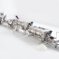 Ligne de production de flocons de pommes de terre, solution clé en main complète pour la fabrication de produits de pommes de terre déshydratées, exportation en Europe