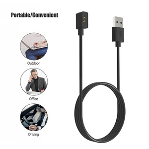<span class=keywords><strong>Chargeur</strong></span> magnétique pour <span class=keywords><strong>montre</strong></span> intelligente Xiaomi Redmi <span class=keywords><strong>Watch</strong></span> 2 <span class=keywords><strong>Lite</strong></span> <span class=keywords><strong>Mi</strong></span> Band 7 Pro 1m Câble en cuivre pur Tresse PVC USB2.0 Dock Charger Devices - Product Image 2