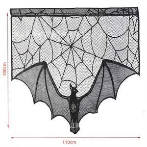 Telaraña de Halloween para Chimenea, 110x100cm, Poliéster, Decoración Interior - Product Image 2