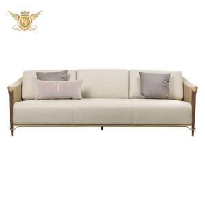 أرائك جلدية إيطالية من القماش <span class=keywords><strong>2</strong></span> 3 مقاعد فاخرة لغرفة المعيشة - Product Image 6