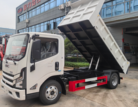 Nouveau camion à benne basculante JMC 822 à cabine simple, 92 CV, 3,5 tonnes, en Afrique
