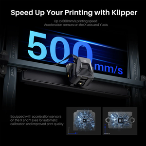 เครื่องพิมพ์สามมิติ EU ELEGOO 4 ความเร็วสูง 500 มม./วินาที พื้นที่การพิมพ์ขนาดใหญ่ 420x420x480 มม. เครื่องพิมพ์ FDM 3 มิติขนาดใหญ่ - Product Image 4