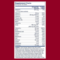 Tablet Multivitamin dan Mineral untuk Dewasa & Lansia untuk Mendukung Kesehatan Harian, Imunitas, & Manajemen Energi