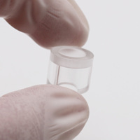Tube en verre saphir poli optique Rod Lentilles en verre Tube de lentille cylindrique