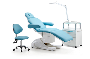 Cama de Belleza Eléctrica con 3 Motores para Tratamientos Faciales, de Pestañas y Spa, Reclinable - Product Image 3