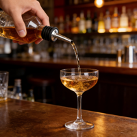 Ensemble de barman professionnel en acier inoxydable, verseur d'alcool, shaker à cocktails, doseur, logo personnalisé - Durable et écologique