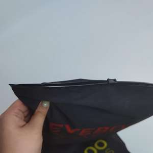 Sacs refermables en polyéthylène noir mat personnalisés avec logo multicolore - Sacs refermables à fermeture éclair pour cosmétiques et vêtements - Product Image 4