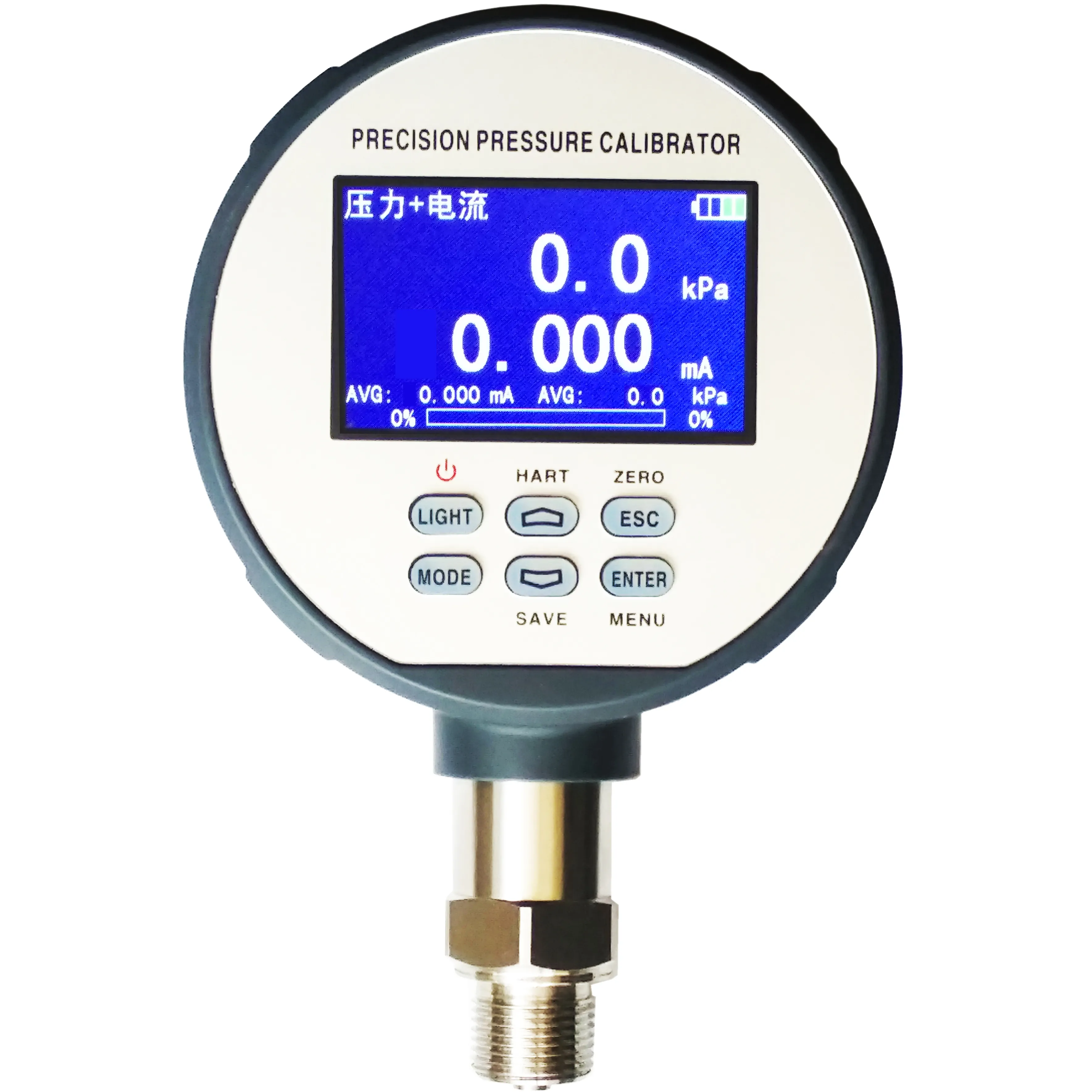 Dijital basınç kalibratörü aralığı-100kpa ~ 60MPa HART ile fonksiyonu ve veri depolama