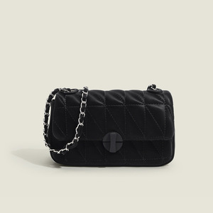 Nouveau style, petit sac à bandoulière carré pour filles, tendance, polyvalent, imperméable, avec sangle réglable, sac à main en polyester durable - Product Image 5