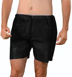 Mens disposable underwear pp non woven men's boxer short Massage Short Pants for Spa/beauty salon