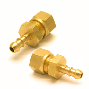 Composants de raccords à compression en laiton personnalisés assemblés sur tubes en <span class=keywords><strong>cuivre</strong></span> de 1 à 4 pouces pour les systèmes d'eau/gaz basse pression - Product Image 5