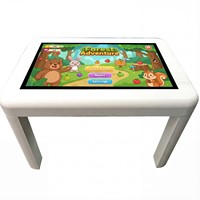Mesa de Juego Interactiva Táctil Inteligente Multicolor con Tubos para Niños y Adolescentes, Uso Escolar y Doméstico, Personalizable con Altura Ajustable