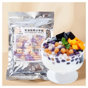 Bộ Sưu Tập Mới 2022 Bóng Khoai Môn Nhỏ Nấu Ăn Nhanh Lưu Trữ Nhiệt Độ Phòng 500G, Bóng Khoai Mì Trộn 3 Màu Cho Trà Bong Bóng - Product Image 5